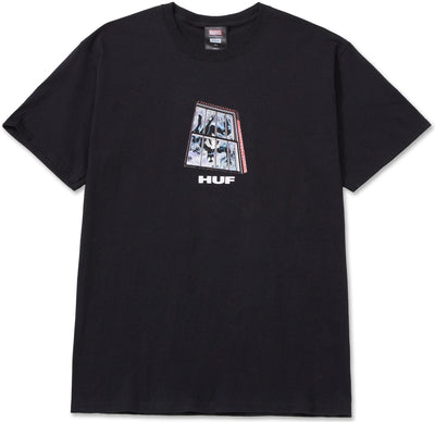 HUF x Marvel Black Suit Spider-Man Tee, Black