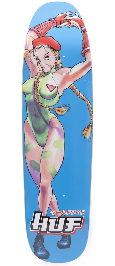 HUF x Street Fighter Cammy Cruiser Deck 8.5