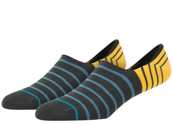 Stance Mongoose Ankle Socks, Charcoal