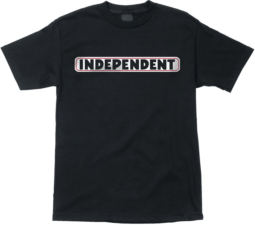 Independent Bar Logo Tee, Black