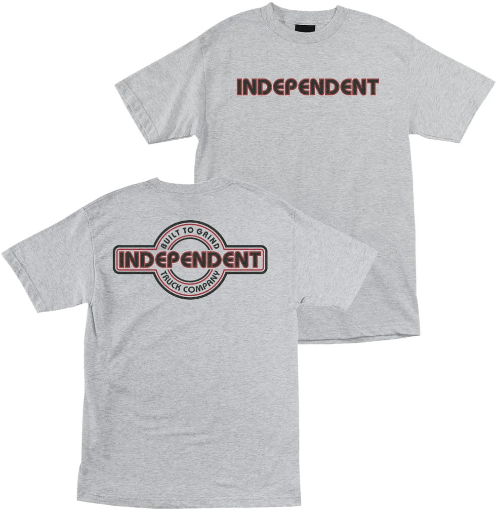 Independent BTG Bauhaus Tee, Heather Grey