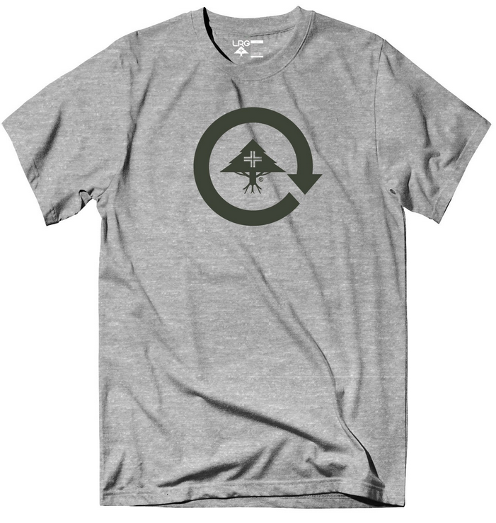 LRG Cycle Logo Tee, Athletic Heather