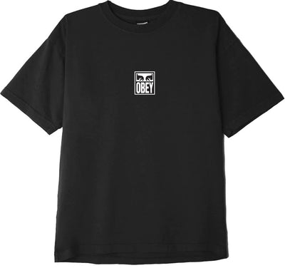 OBEY Eyes Icon 3 Tee, Black