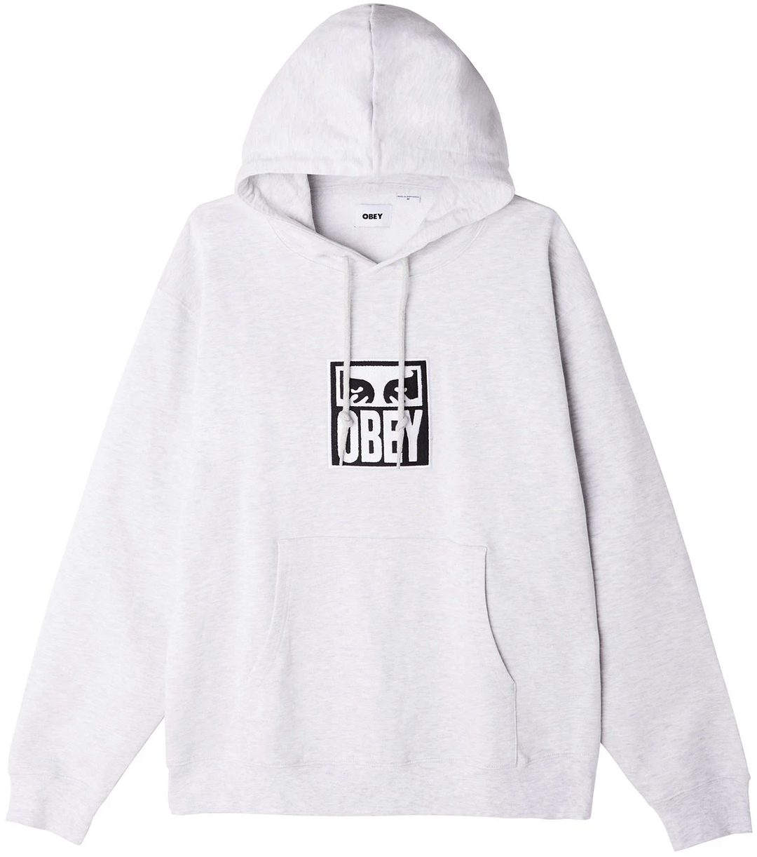 OBEY Subvert Eyes Hoodie Ash Grey SK8 Clothing