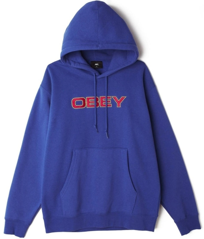 OBEY Trace Pullover Hoodie, Ultramarine