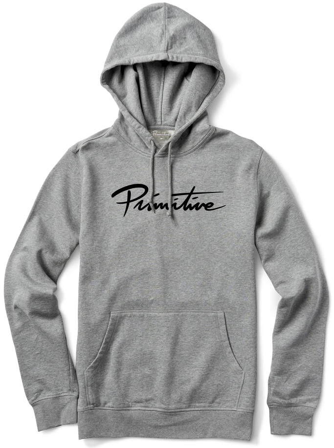 Primitive Nuevo Hoodie, Heather Grey