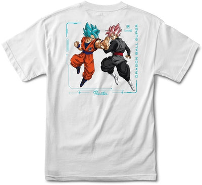 Primitive x Dragon Ball Super Goku Versus Tee, White