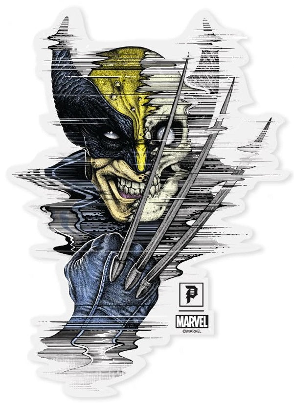 Primitive x Marvel Wolverine Die-Cut Sticker