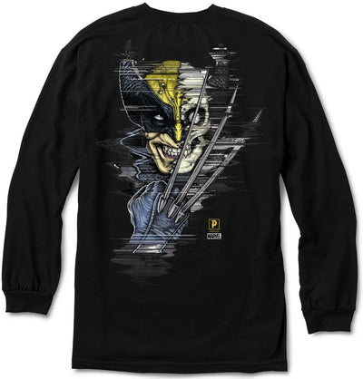 Primitive x Marvel Wolverine Tee LS, Black