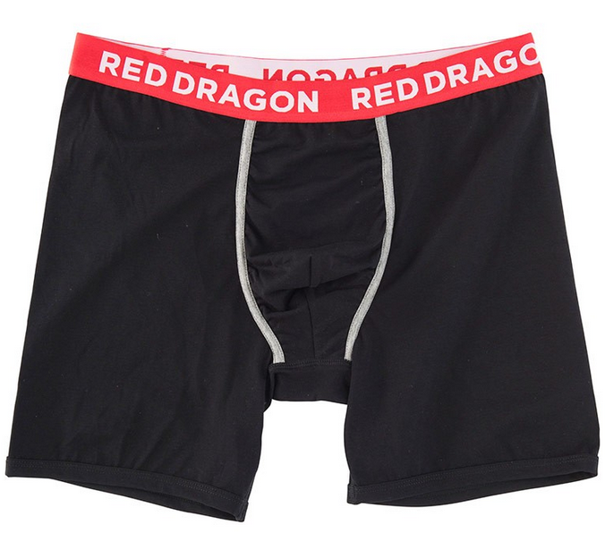 RDS Boxers, Black Red 