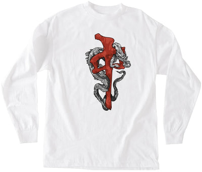 RDS Chung Dragon LS Tee, White