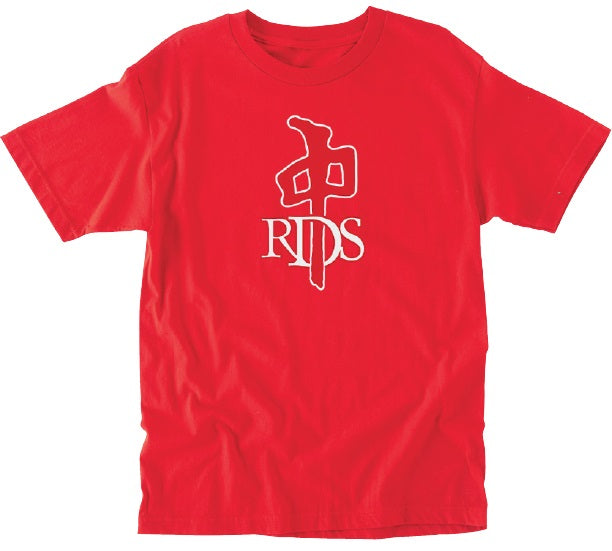 Red RDS OG t-shirt featuring the classic Red Dragon logo printed on the chest