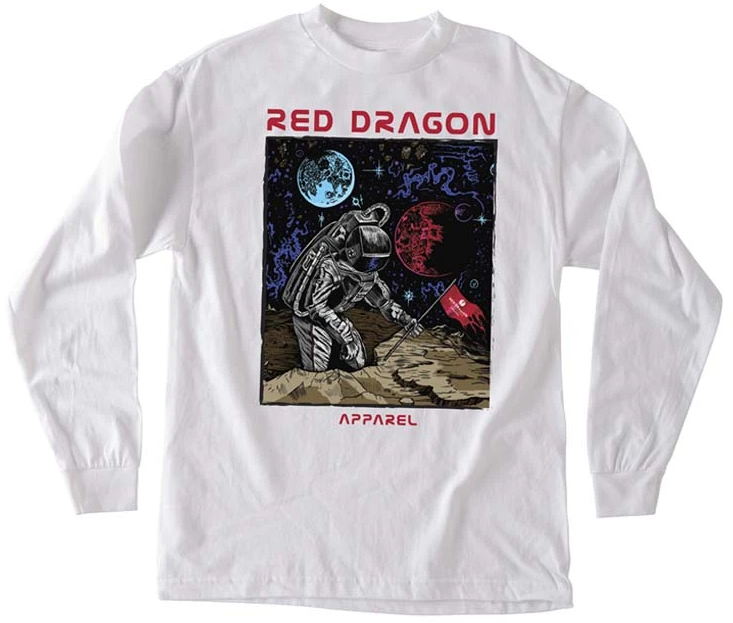 RDS Space Force LS Tee, White