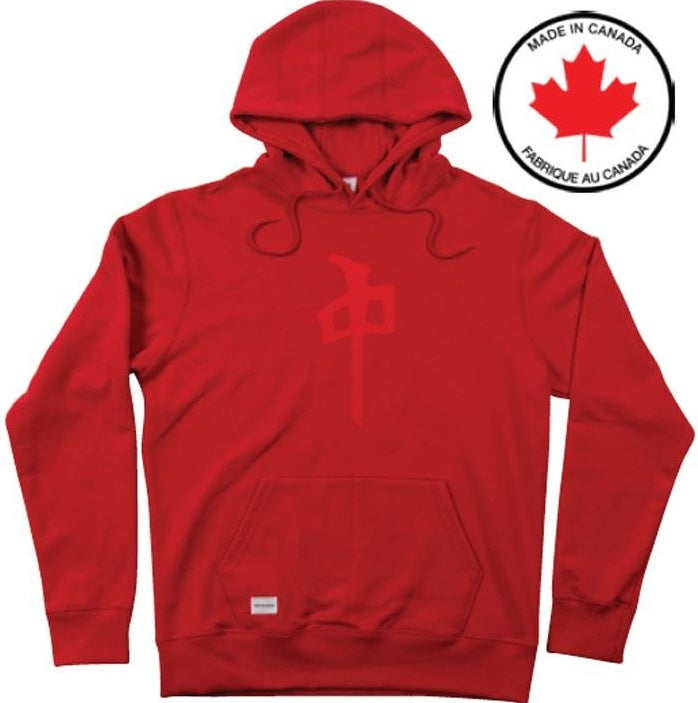 RDS Twill Chung Hoodie, Red
