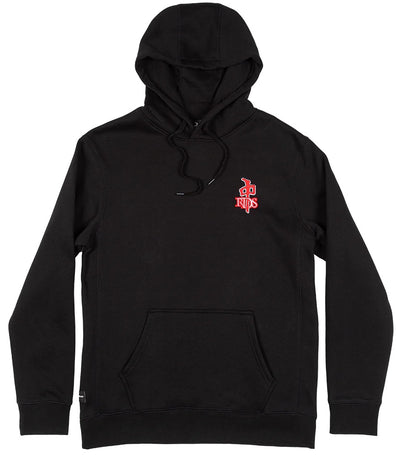 RDS OG Emblem Embroidered Hoodie, Black