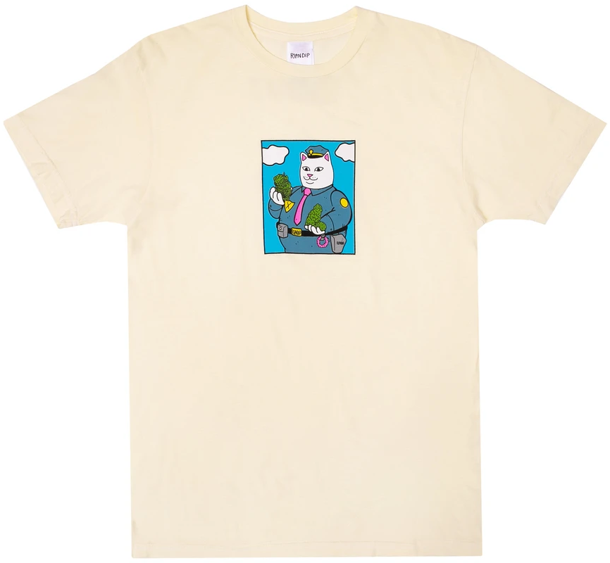 RIPNDIP Confiscated Tee, Natural