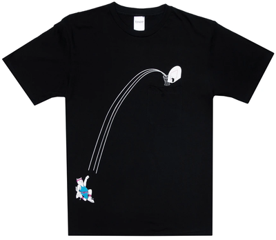 RIPNDIP Hoops Tee, Black