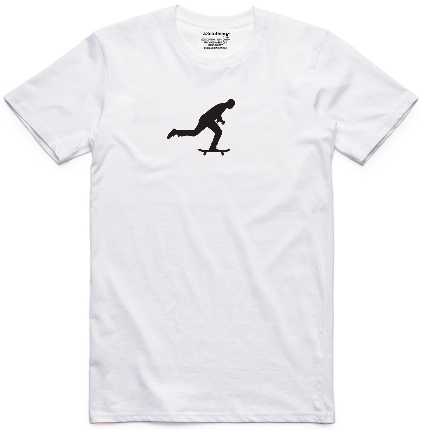 SK8 Clothing Pushaman Tee, White