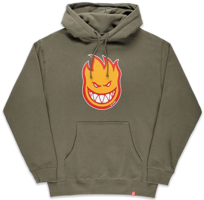 Spitfire Bighead Fill Hoodie, Army Green