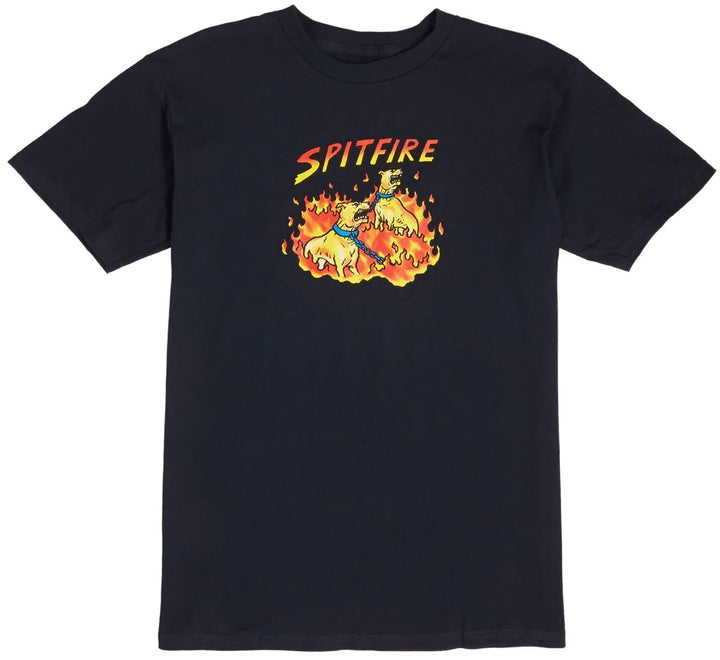 Spitfire Hell Hounds Tee, Navy