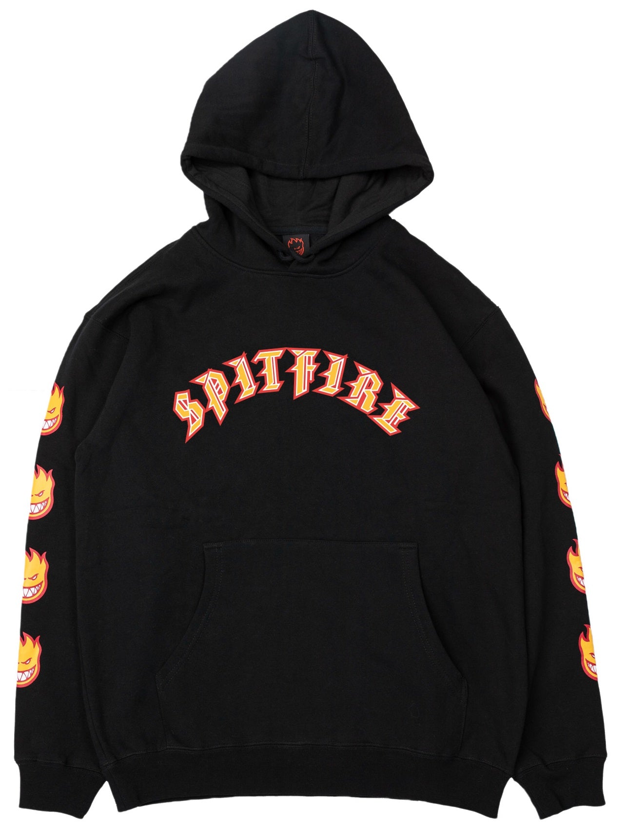 Spitfire Old E Bighead Fill Hoodie, Black
