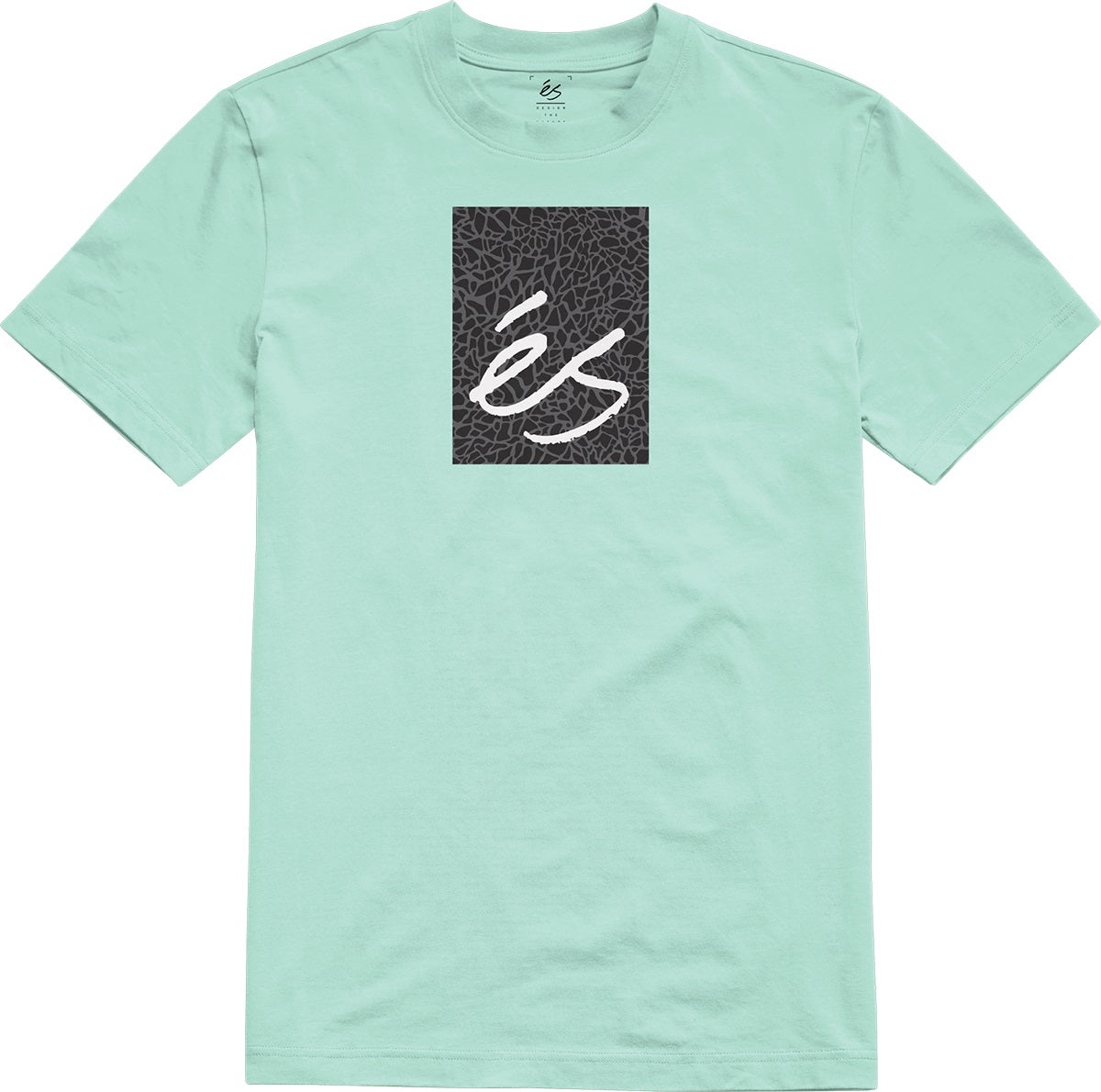 eS Elephant Script Tee, Mint