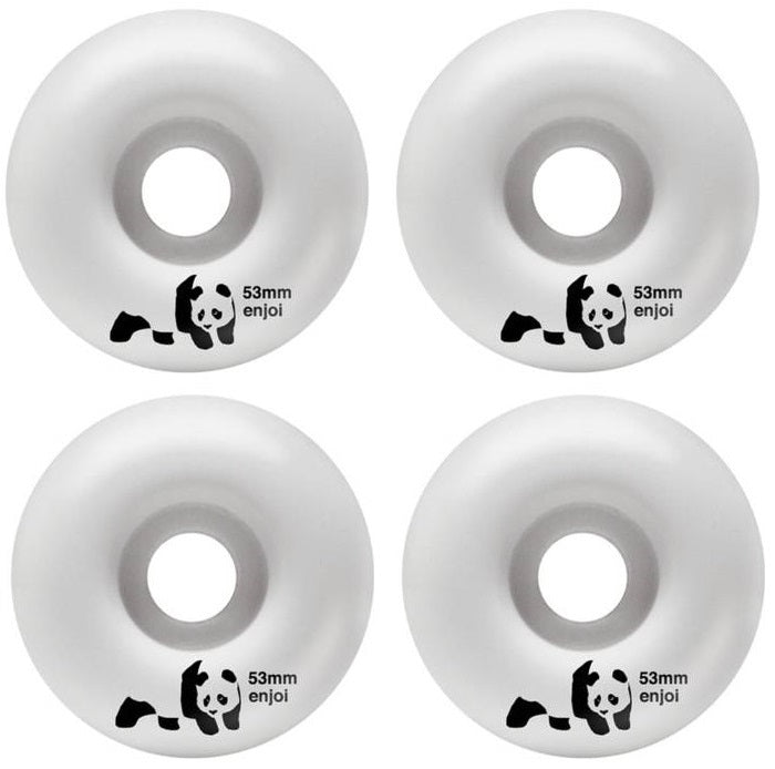 Enjoi Panda 53mm Wheels Whitey 