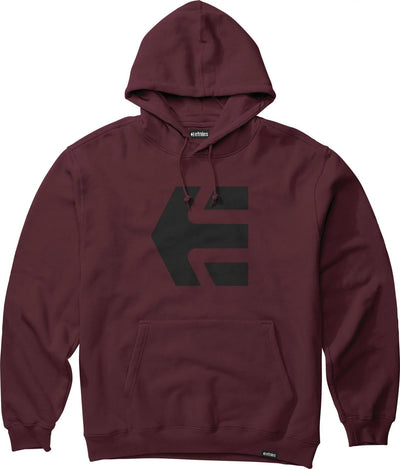etnies Classic Icon Hoodie, Burgundy