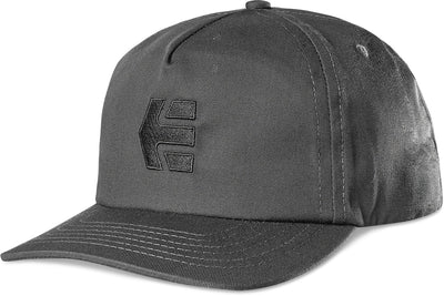 etnies Icon Destruct Snapback, Black Black