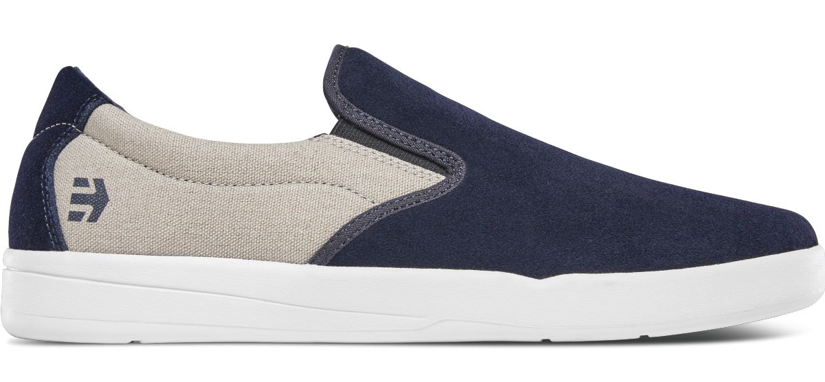 etnies Veer Slip Shoe, Navy Tan