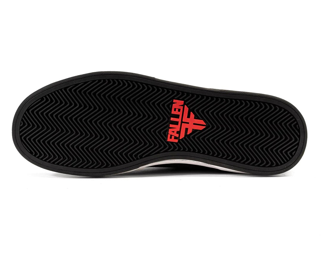 Fallen Patriot Trademark Shoe, Black Red