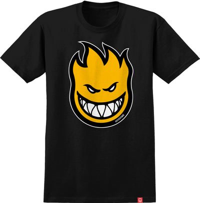 Spitfire Bighead Fill Tee, Black Gold