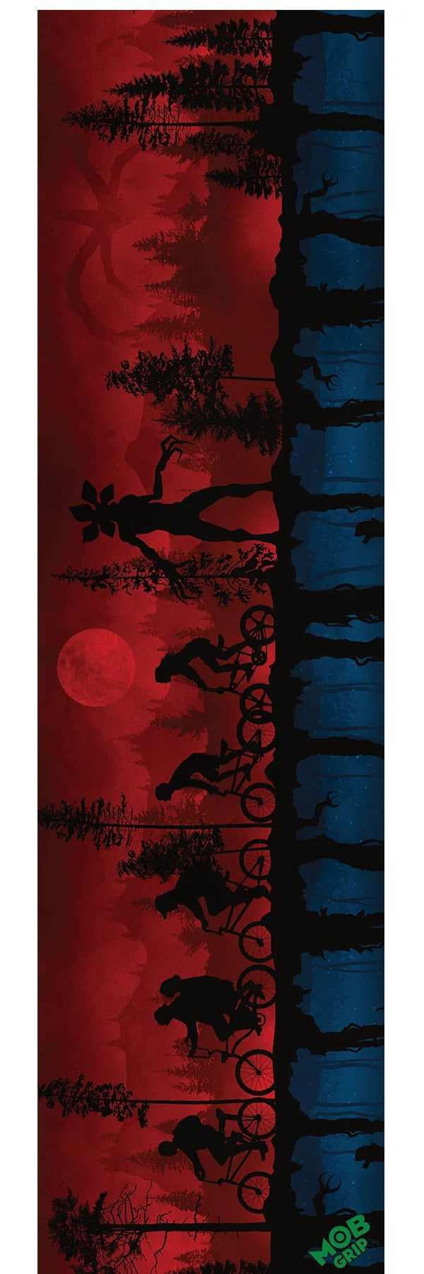 Stranger Things x Mob Griptape Silhouettes 9x33 Sheet